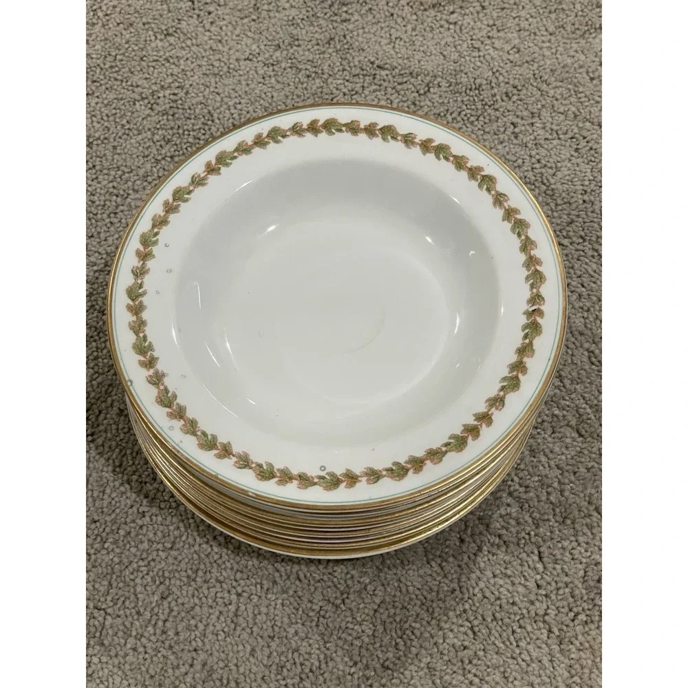 Vintage  Syracuse China Eight Salad/Pasta Bowls